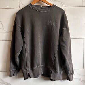 Aerie Chill Crew Keith Haring Graphic Sweatshirt